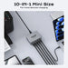 330W 10‑Port GaN USB‑C Charger — Dual 100W PD3.0/PPS Fast Charging Station