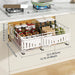 Telescopic Pull-Out Drawer Organiser — Adjustable 33–49cm for Cabinet & Cupboard