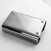 Stainless Steel Tissue Box — Irregular Pull-Paper Dispenser (Silver)