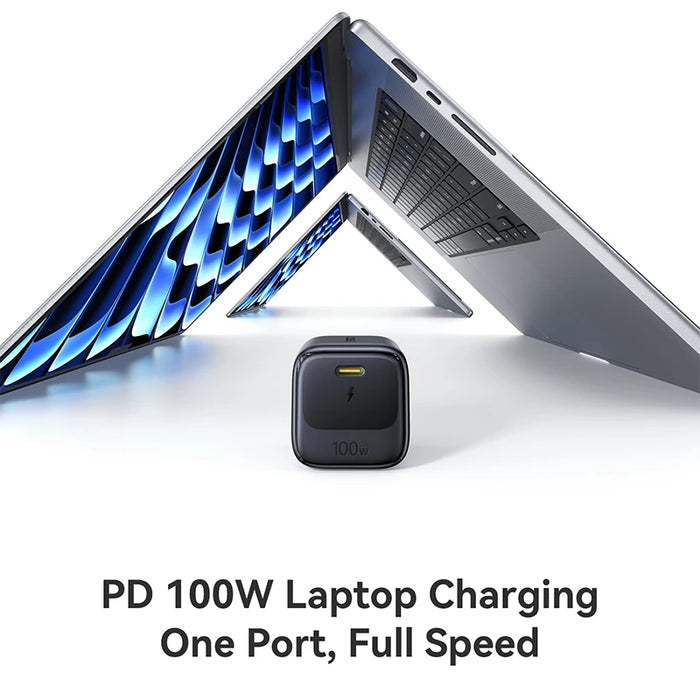 Mini 100W GaN USB‑C Fast Charger — Quick Charge for iPhone 17/16/15 Pro Max, iPad & Xiaomi