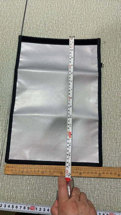 Waterproof, Fireproof Faraday Bag for Laptops, Tablets & Phones — Grey