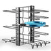 8-Tier Adjustable Pan & Pot Organiser Rack — 3 Assembly Options
