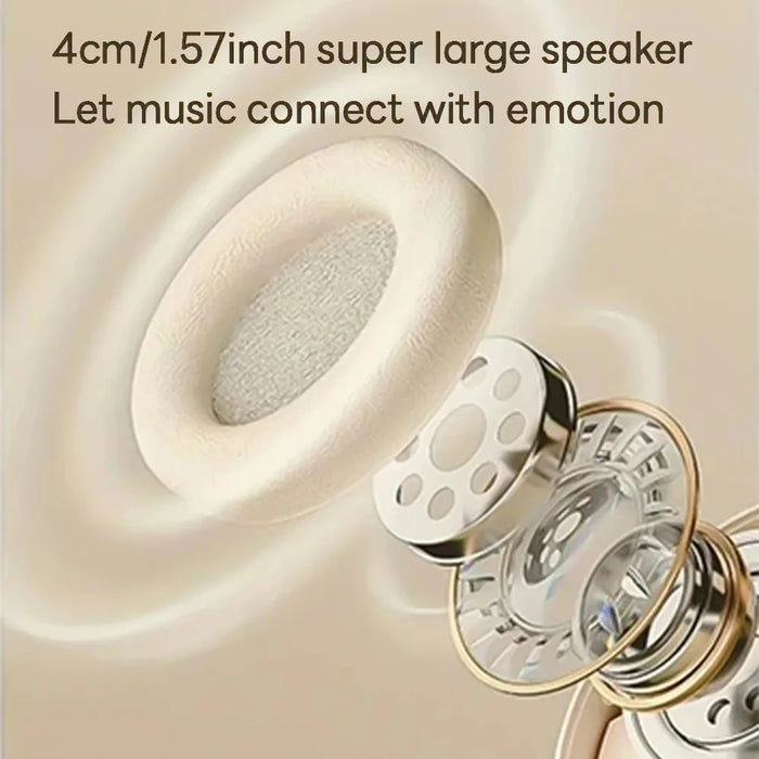 Bluetooth 5.3 Foldable Gaming Headphones — Dual Wired/Wireless, Noise Reduction (iPhone & Xiaomi)