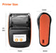 58mm Mini Thermal Receipt Printer – Bluetooth & USB, Mobile POS for Android/iOS/Windows