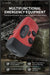 Hand-cranked Solar Power Generator Radio Flashlight — FM AM WB NOAA Power Bank