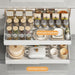 Expandable Pull-Out Cabinet Organiser — Heavy-Duty Slide-Out Shelves for Kitchen, Pantry, Bathroom, Office, Dorm