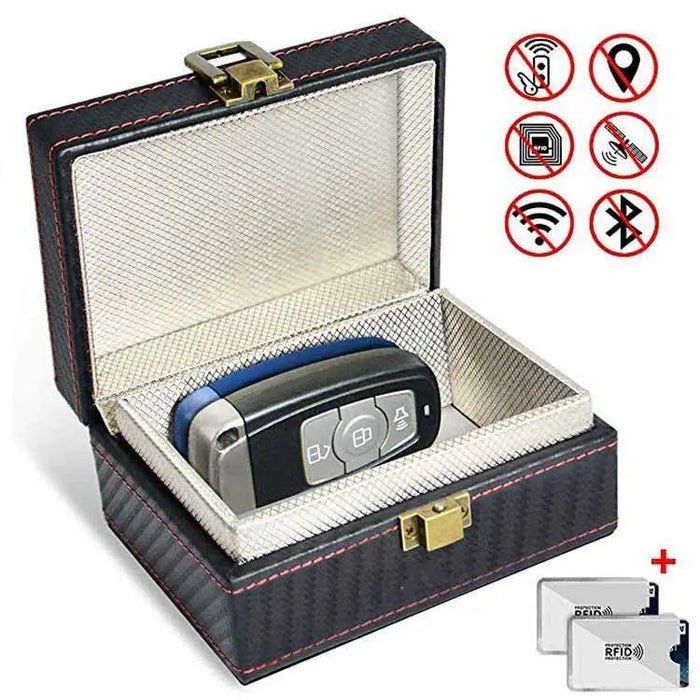 Anti-Radiation Signal-Blocking Box for Phone & Car Key – Privacy Shield