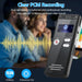Digital Voice Recorder — Voice-Activated Dual Mic, TF Card Support & Long-Play Recording