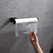 Self-Adhesive Punch-Free Toilet & Towel Roll Holder, Stainless Steel Wall Mount