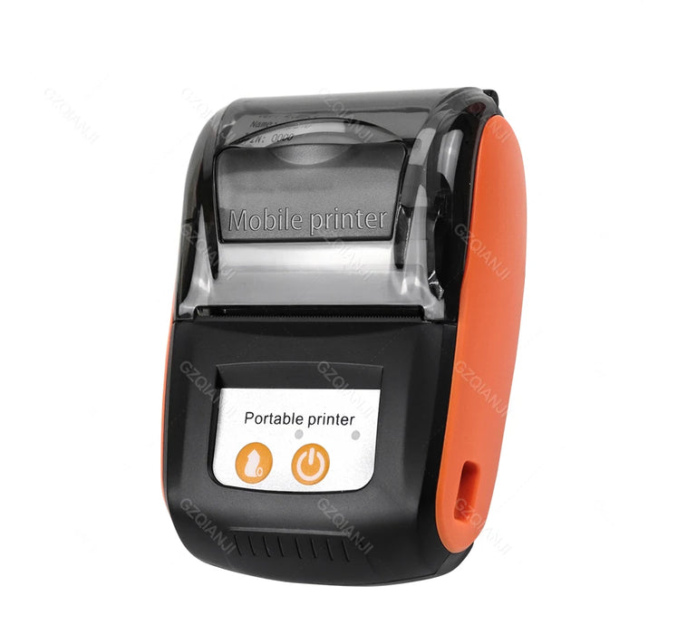 58mm Mini Thermal Receipt Printer – Bluetooth & USB, Mobile POS for Android/iOS/Windows