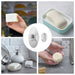 Perforation-Free Magnetic Soap Holder — Stainless Steel Wall-Mounted Soap Saver