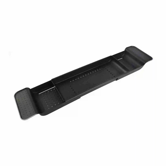 Expandable Bath Tray with Draining Design – Plastic Tub Caddy