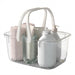 Large Capacity Portable Bath Basket – Handheld Shower Caddy & Bathroom Organiser