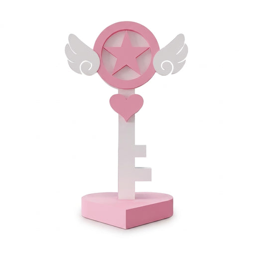 Pink Lace Angel Wings Headphone Stand — Kawaii Gaming Headset Holder