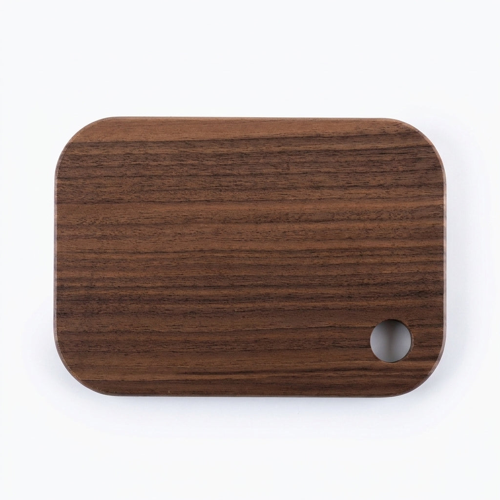 Walnut Double-sided Portable Cutting Board — S & L for 800/1000ml Lunch Box
